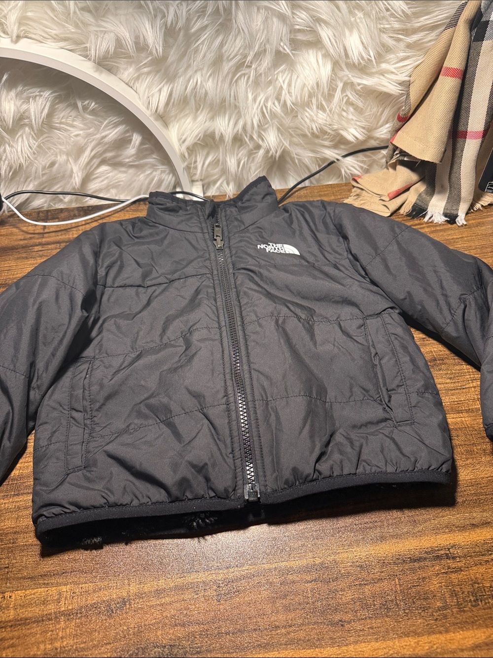 The North Face Kids Black Puffer Jacket